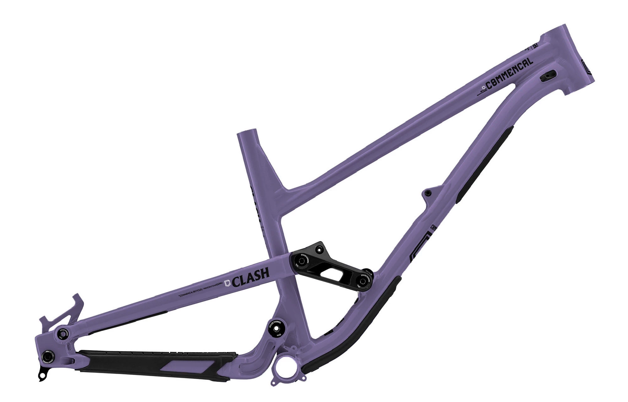 CADRE COMMENCAL CLASH METALLIC LILAC 3 CADRE COMMENCAL CLASH METALLIC LILAC