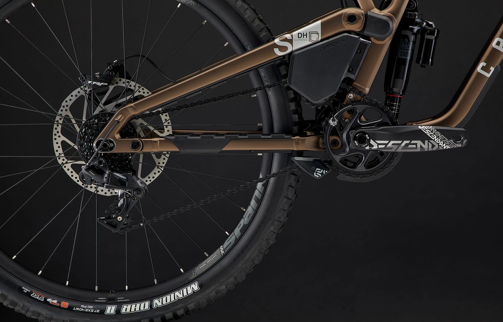 COMMENCAL SUPREME DH V5 RIDE FROZEN BROWN 9 COMMENCAL SUPREME DH V5 RIDE FROZEN BROWN – Image 7