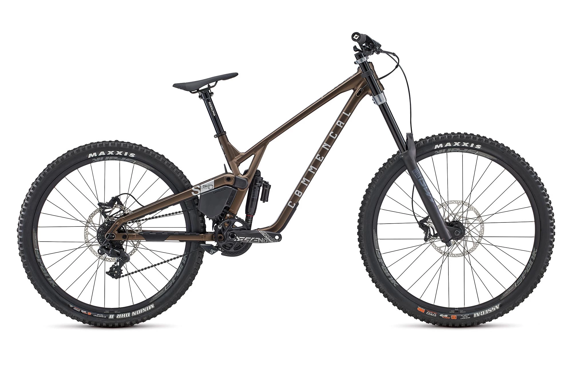 COMMENCAL SUPREME DH V5 RIDE FROZEN BROWN 3 COMMENCAL SUPREME DH V5 RIDE FROZEN BROWN