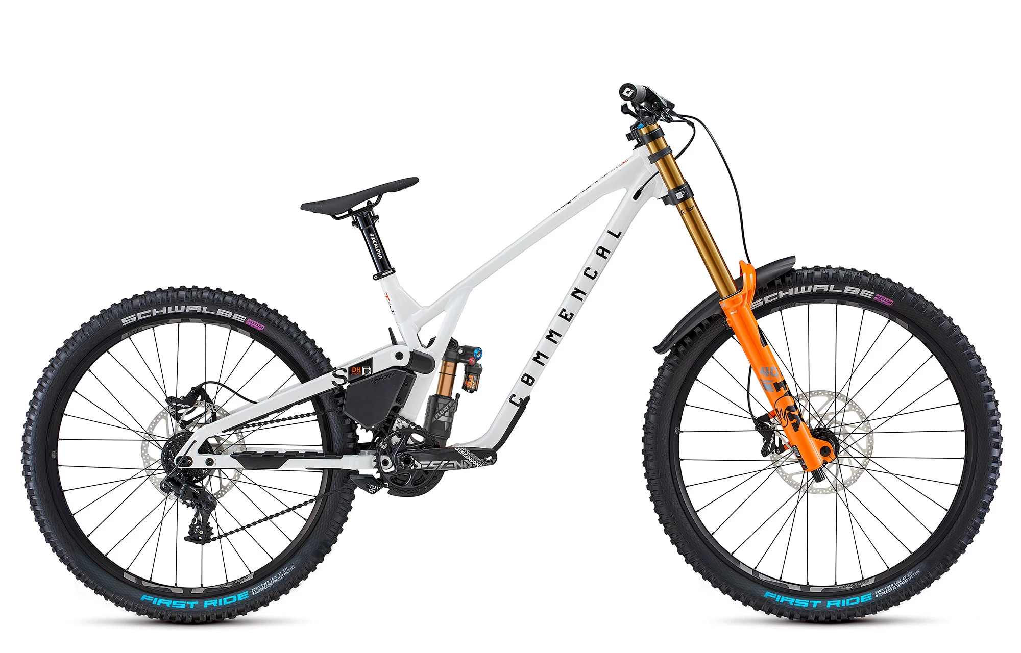 COMMENCAL SUPREME DH V5 SIGNATURE AIR PURE WHITE 3 COMMENCAL SUPREME DH V5 SIGNATURE AIR PURE WHITE