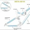 KIT CLEARPROTECT CUSTOM POUR META V4 MAT -magasin de vélo A17CLEARPMETAV4MAT 1 1200
