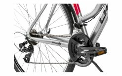 Vélo De Ville Lapierre Trekking 1.0 Femme Gris - 2022 -magasin de vélo velo de ville lapierre trekking 10 femme gris 2022 3