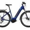 Vélo électrique Haibike Trekking 4 Low 500Wh Bleu - 2022 -magasin de vélo velo electrique haibike trekking 4 low 500wh bleu 2022