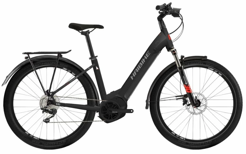 Vélo électrique Haibike Trekking 6 Low Noir - 630Wh - 2022 3 Vélo électrique Haibike Trekking 6 Low Noir - 630Wh - 2022