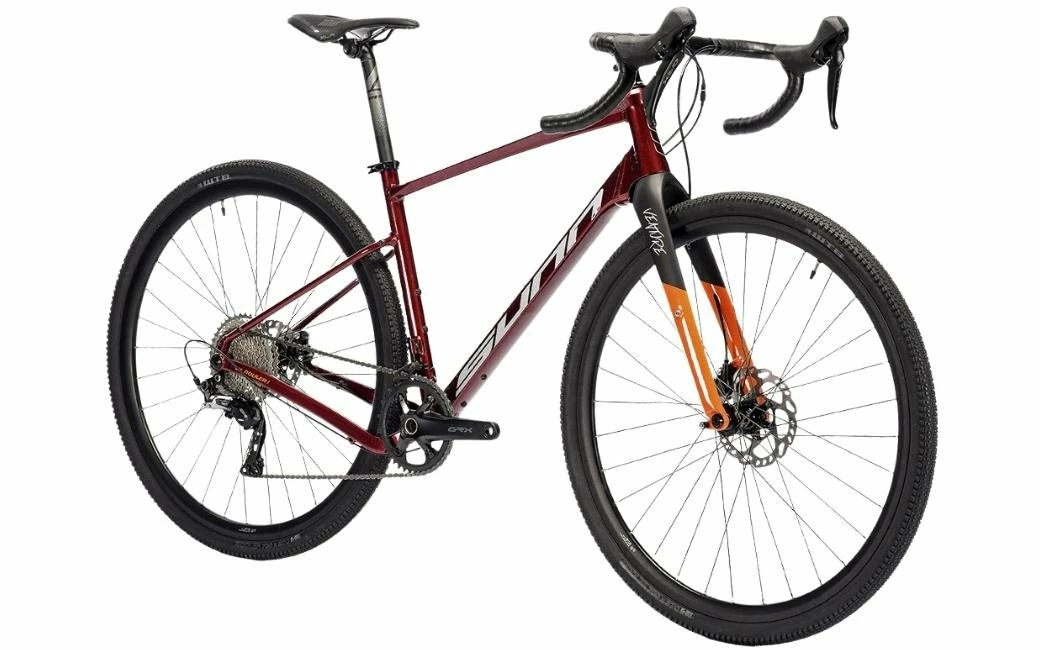 Vélo Gravel Sunn Venture S1 Rouge/Orange - 2021 4 Vélo Gravel Sunn Venture S1 Rouge/Orange - 2021 – Image 2