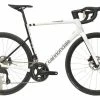 Vélo Route CANNONDALE SuperSix EVO Carbon Disc 105 Di2 Blanc/Noir - 2023