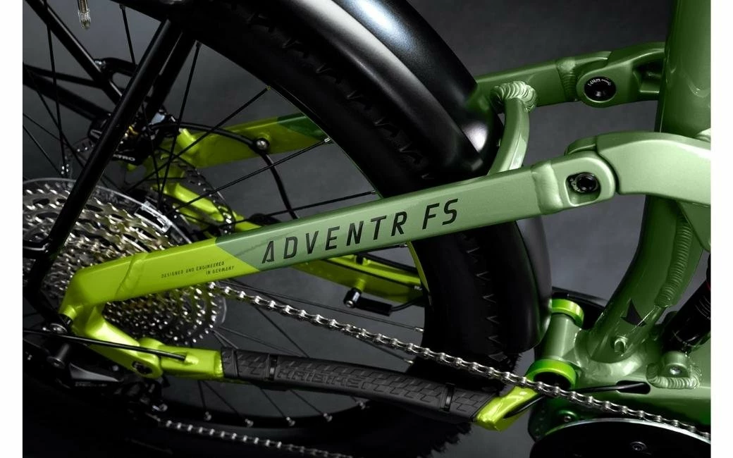 VTC électrique Haibike Adventr FS 8 Vert - 630Wh - 2022 6 VTC électrique Haibike Adventr FS 8 Vert - 630Wh - 2022 – Image 4