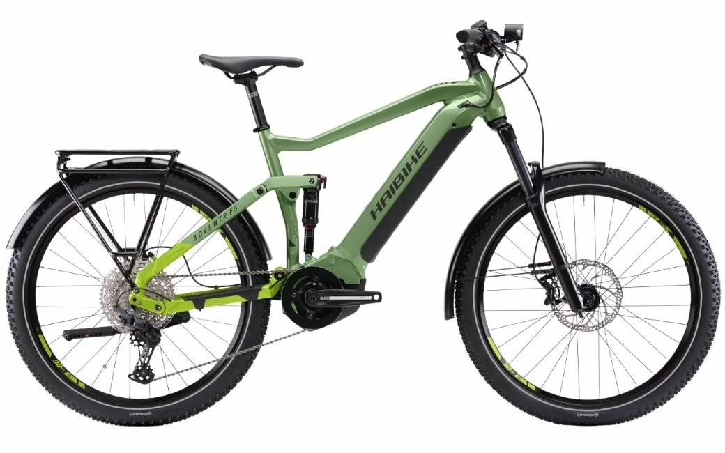 VTC électrique Haibike Adventr FS 8 Vert - 630Wh - 2022 3 VTC électrique Haibike Adventr FS 8 Vert - 630Wh - 2022