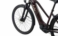 VTC électrique Liv Amiti E+ 2D Trapèze Marron 500Wh - 2022 -magasin de vélo vtc electrique liv amiti e 2d trapeze marron 500wh 2022 4