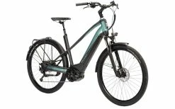 VTC Sunn Urb Sleek Vert/Noir 400Wh Femme - 2022 -magasin de vélo vtc sunn urb sleek vertnoir 400wh femme 2022 2