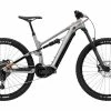 VTT électrique Cannondale Moterra Neo 4 Gris/Orange - 2022 -magasin de vélo vtt electrique cannondale moterra neo 4 grisorange 2022