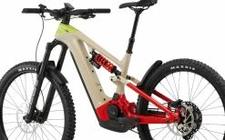 VTT électrique CANNONDALE Moterra Neo Carbon LT 1 29/27.5 750Wh Beige/Rouge -magasin de vélo vtt electrique cannondale moterra neo carbon lt 1 29275 750wh beigerouge 5