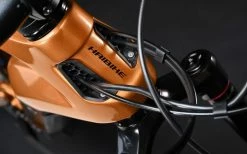 VTT électrique Haibike Allmtn CF 6 Orange/Noir 600Wh - 2022 -magasin de vélo vtt electrique haibike allmtn cf 6 orangenoir 600wh 2022 3