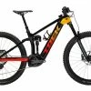 VTT électrique TREK Rail 9.8 XT Noir/Jaune/Rouge 750Wh - 2023 -magasin de vélo vtt electrique trek rail 98 xt noirjaunerouge 750wh 2023
